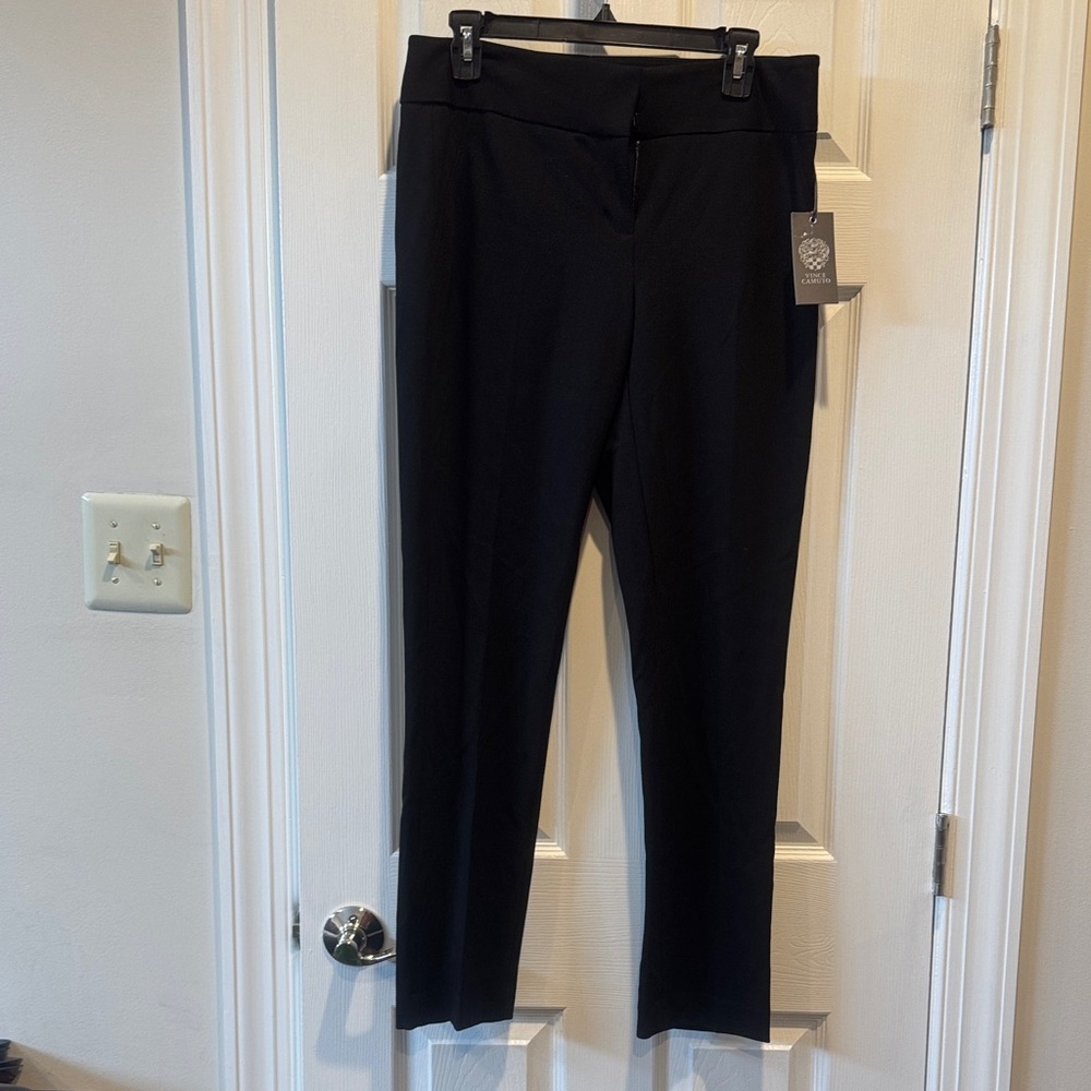 Vince Camuto Elegant Black Trousers